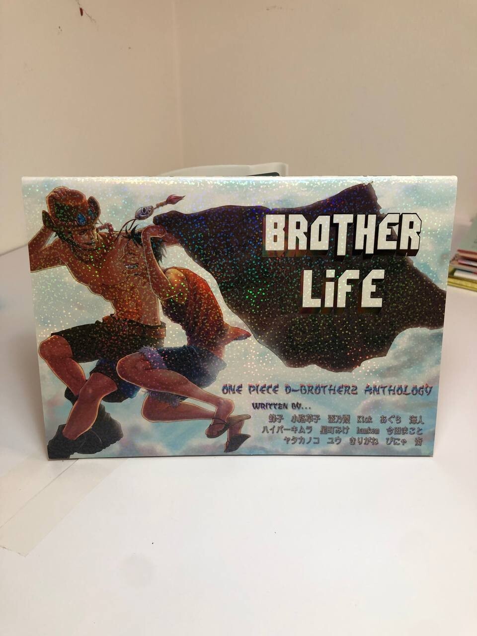 Fan Book One Piece Giapponese Brother Life Ace e Luffy 