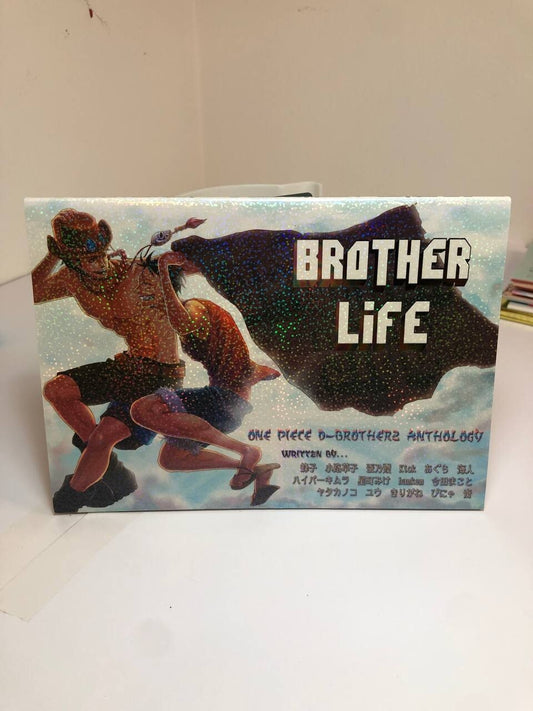 Fan Book One Piece Giapponese Brother Life Ace e Luffy 