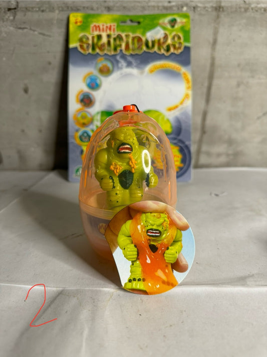 Giochi Preziosi MINI SKIFIDORS NUOVO BLISTER UN PO' USURATO MOSTRO DELLA PALUDE