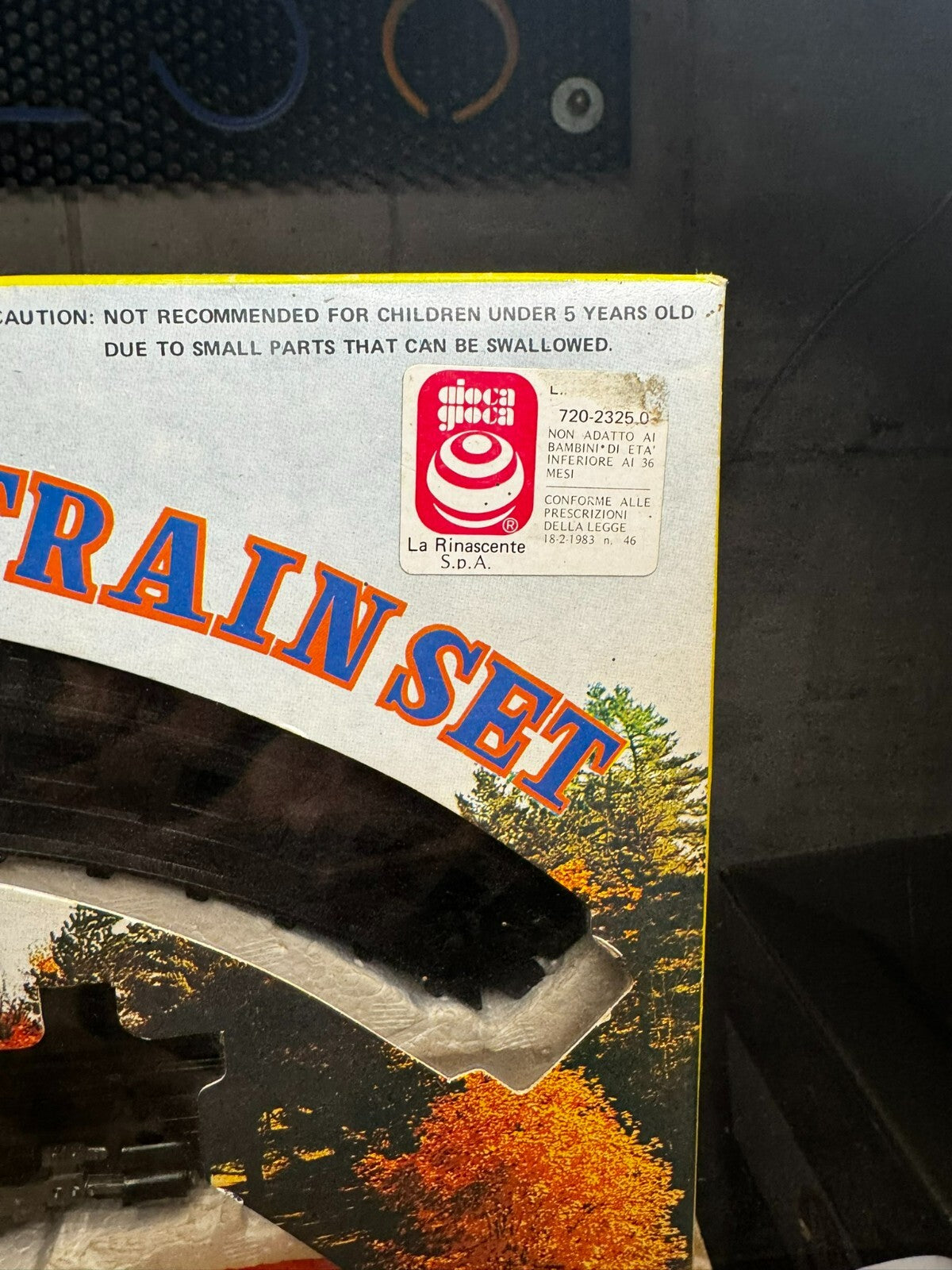 Vintage Battery Operated 1960s Western Freight Train Set