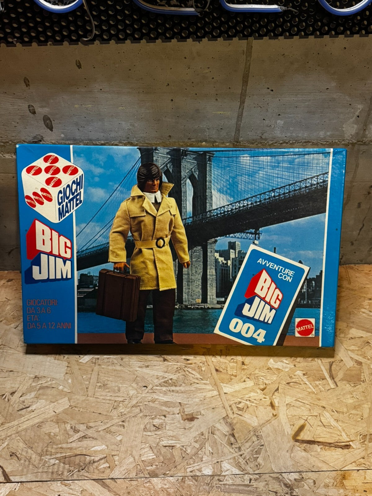 BIG JIM 004 AVVENTURE Gioco VINTAGE MIB Whip Obb Zorak
