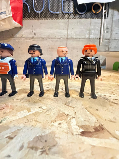 Personaggi misti Playmobile polizia