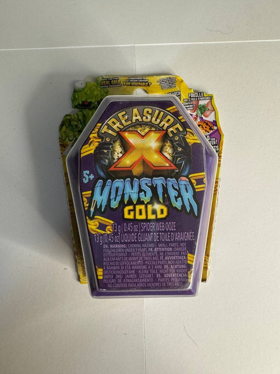TREASURE X MONSTER GOLD SERIES 7 SPIDER WEB OOZE