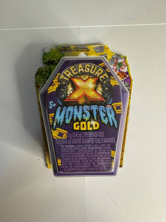 TREASURE X MONSTER GOLD SERIES 7 SPIDER WEB OOZE