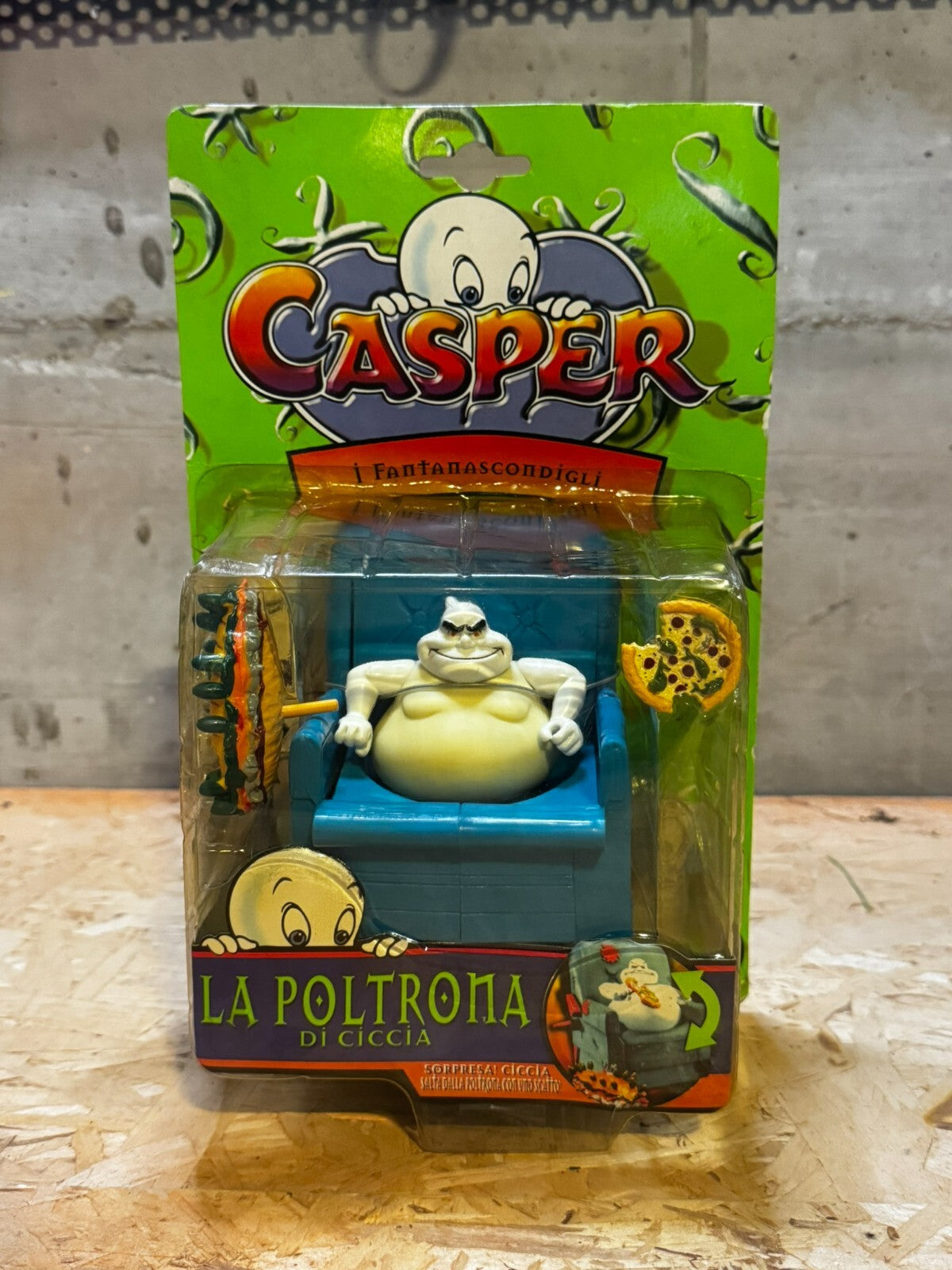 Trendmasters 1997 Casper's Hide & Seek Friends Fatso\la poltrona di ciccia