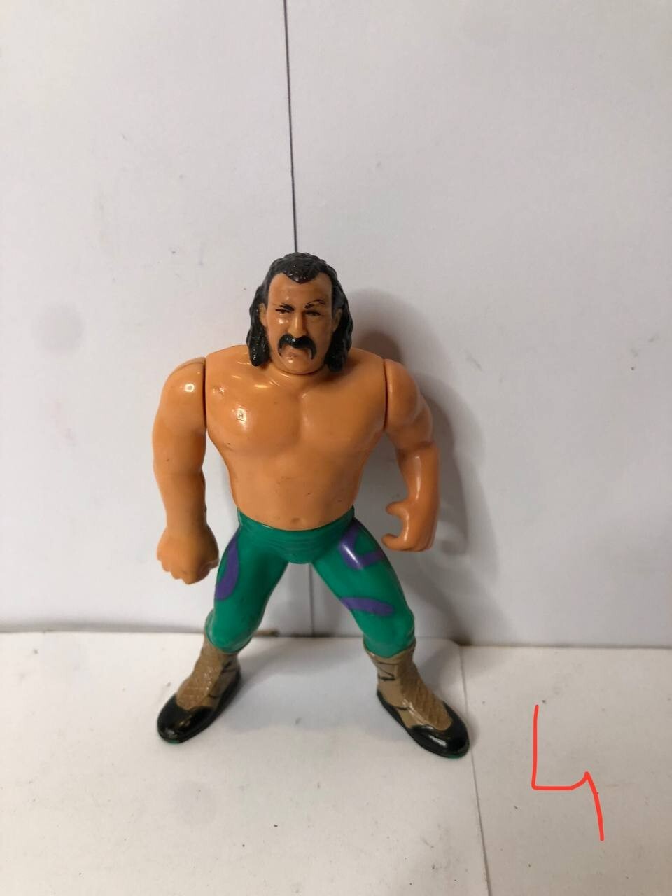 Official WWF World Wrestling Federation Jake The Snake Roberts HASBRO/GIG 1990