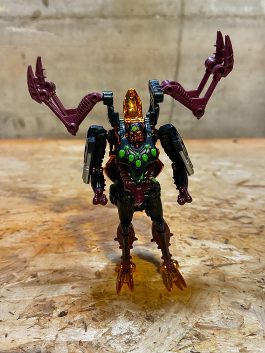 Beast Wars Biocombat Tarantulas Predacon Transformers Action Figure INCOMPLETO