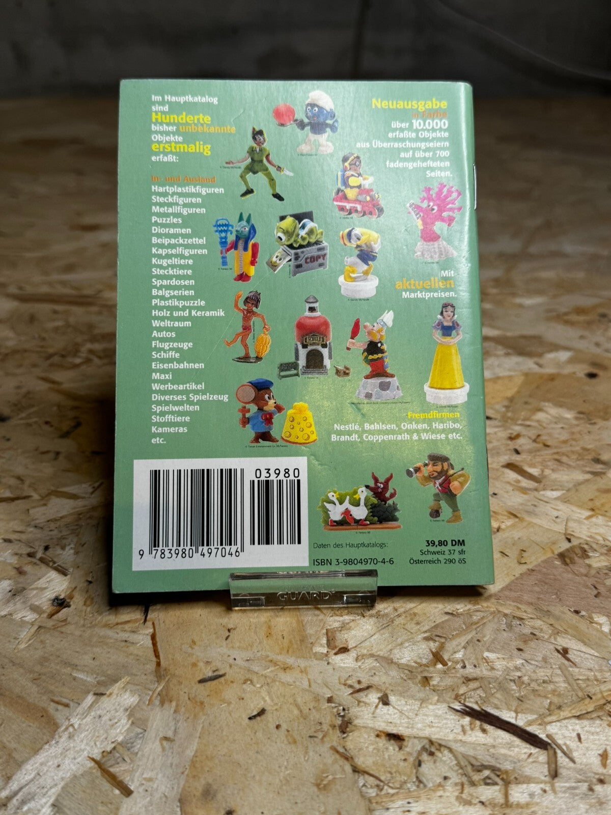 Deutscher Ü-Ei Preiskatalog 1999 das handy