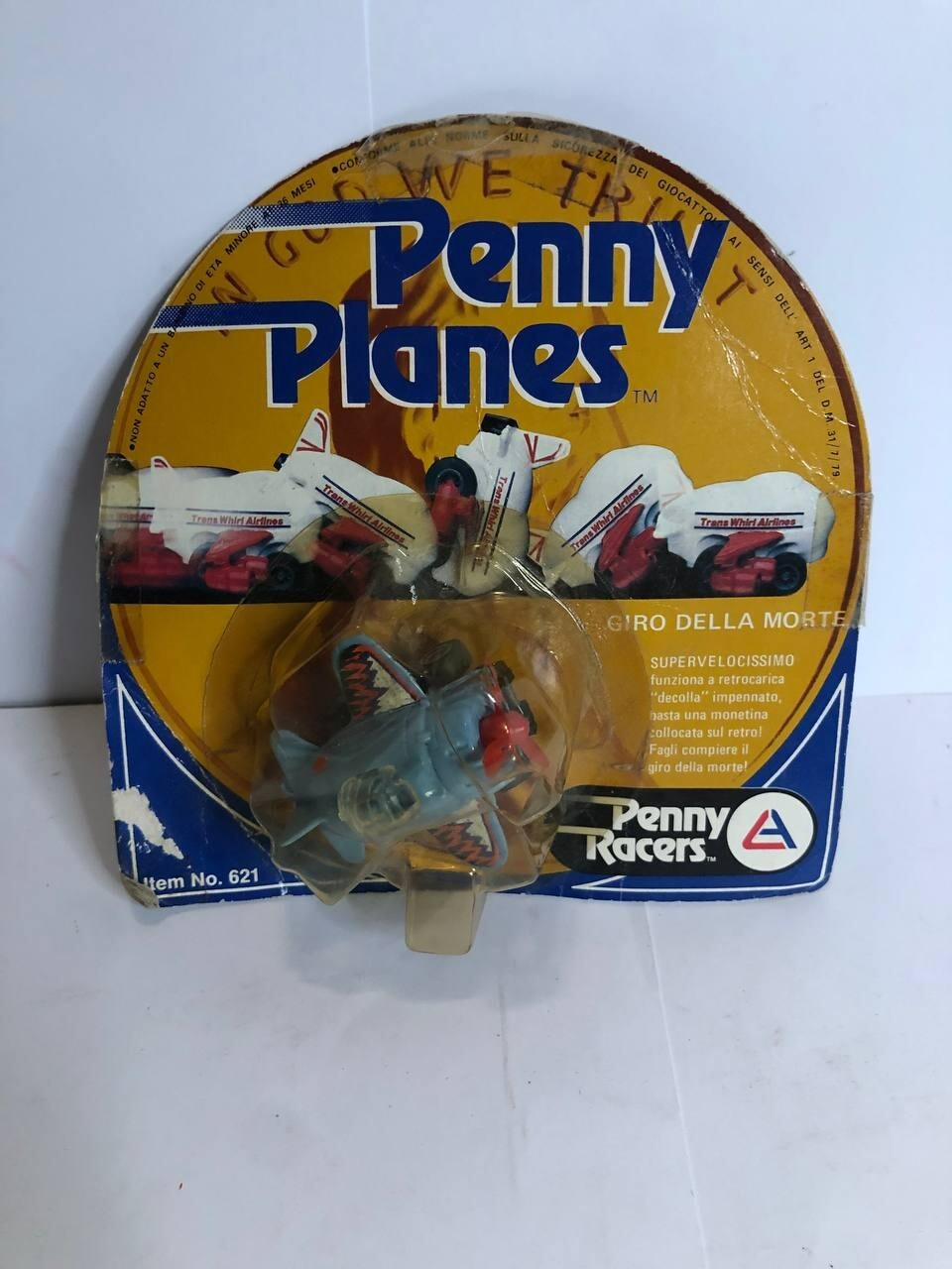TAKARA PENNY PLANES Penny Racers - Giro della Morte - 621 Sigillato MISB MOC NEW