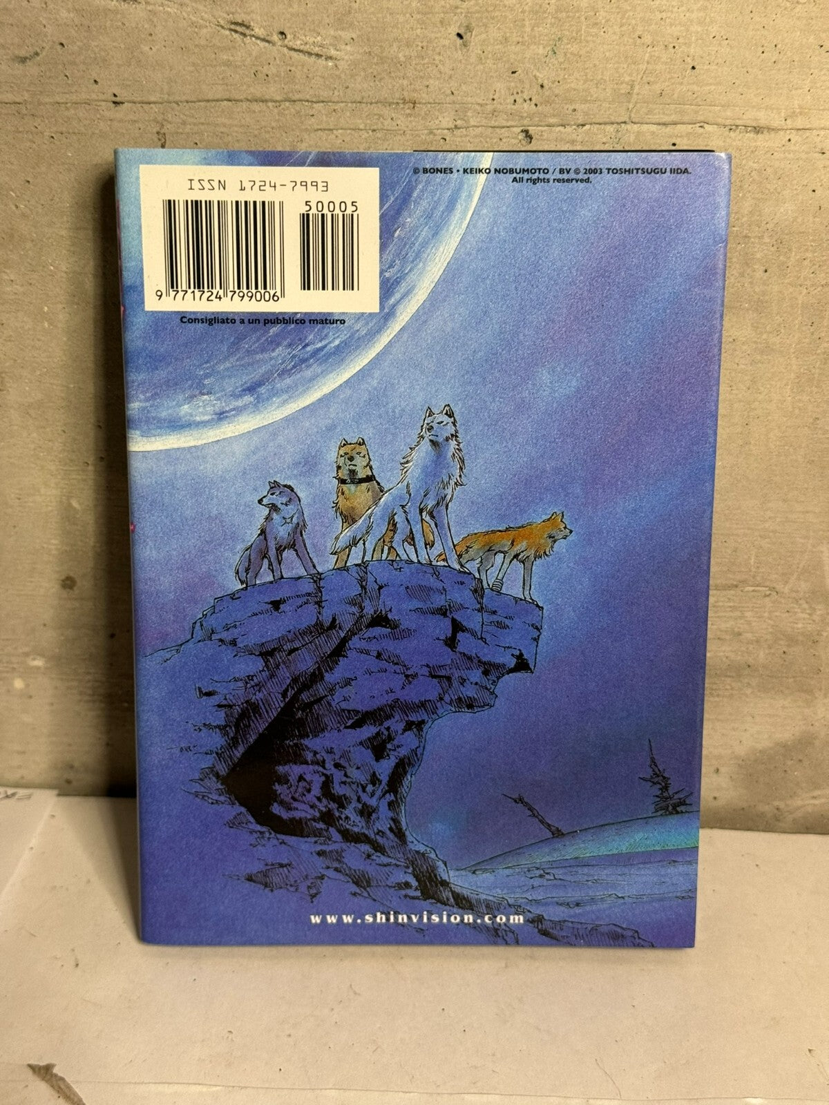 WOLF RAIN n°1 di 2 - 1°edizione - 2005,shin vision - vedi foto - sc8 - 