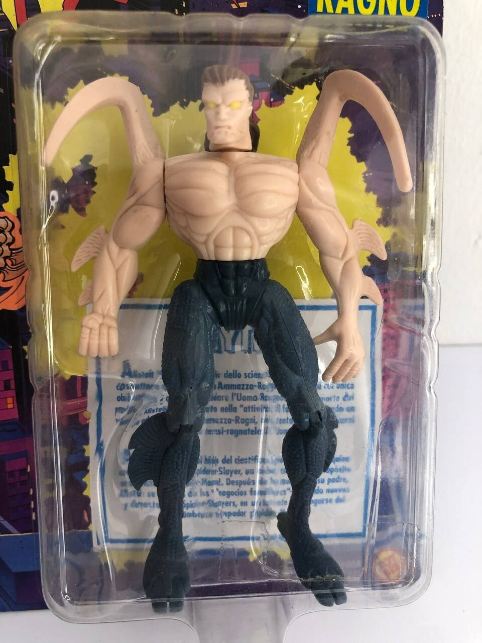 Spider-man The New Animated serie Villain Smythe Action Figure Toy Biz 1994