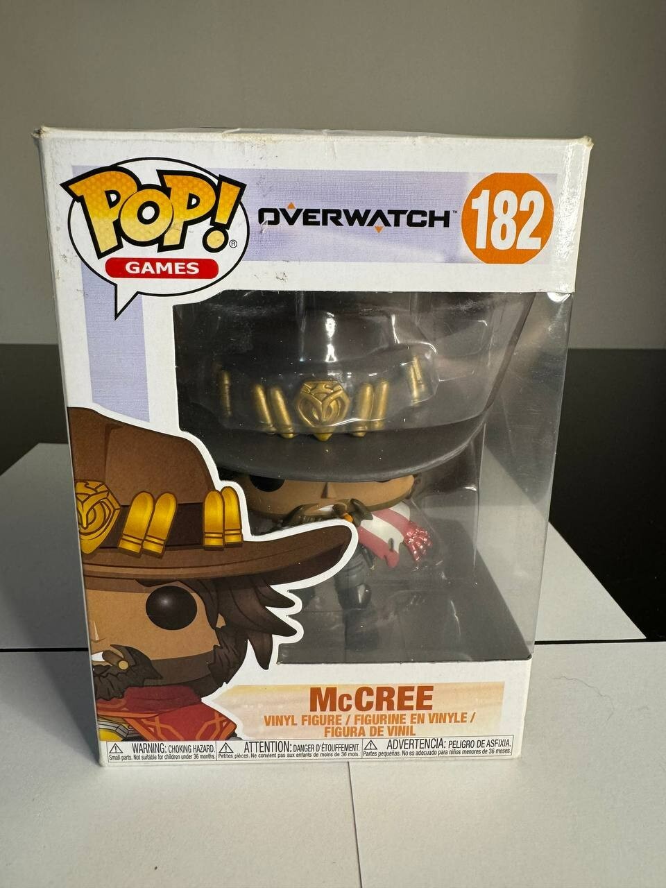 McCREE #182 _ OVERWATCH FUNKO POP! _ FUNKO POP GAMES
