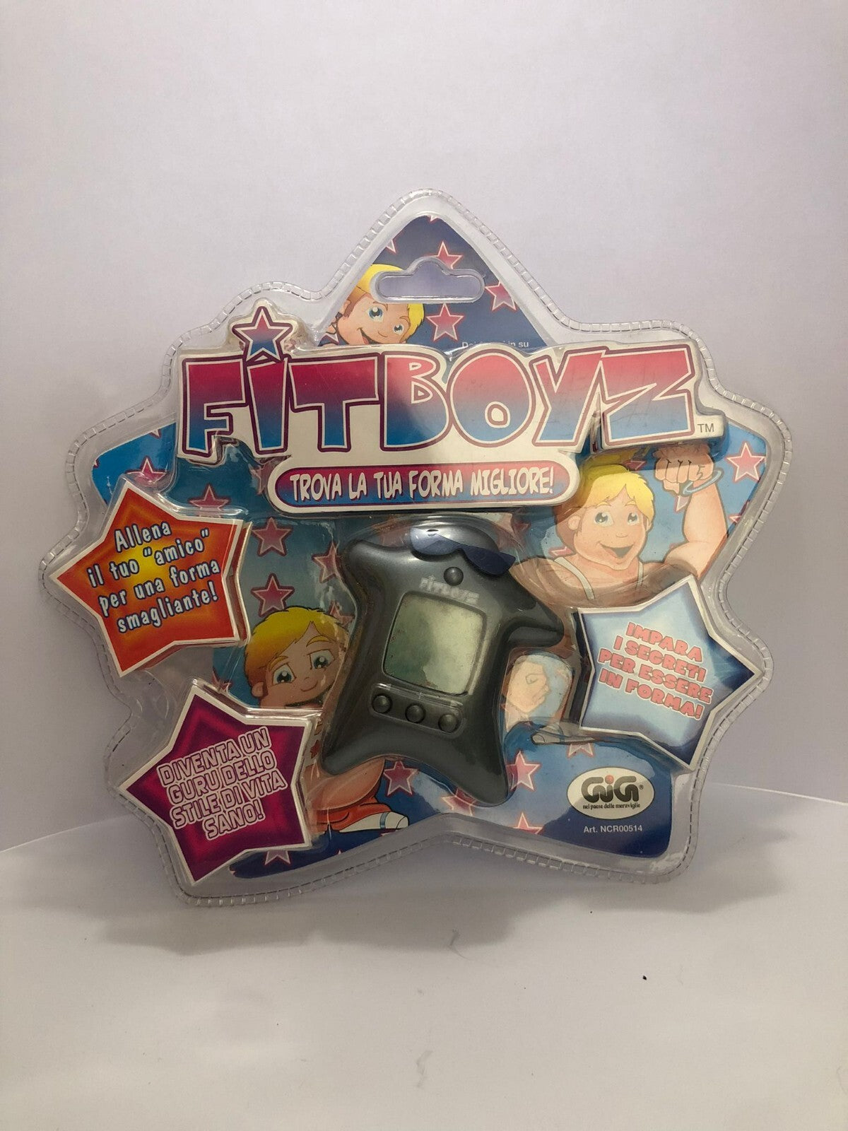 Rarissimo gioco Fit Boyz Trova La Tua Forma Migliore bootleg tamagotchi