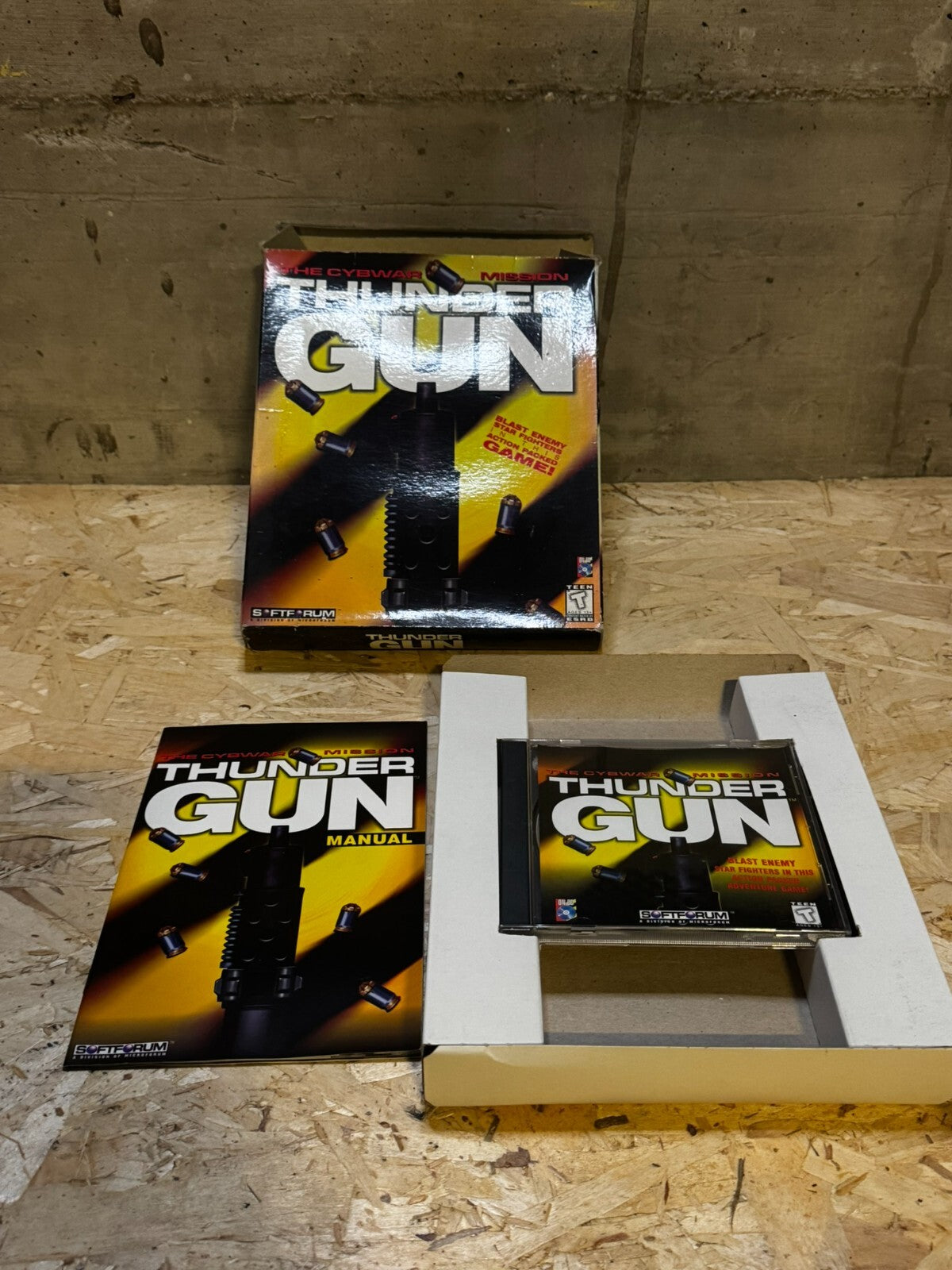 thunder gun gioco pc scatola grande