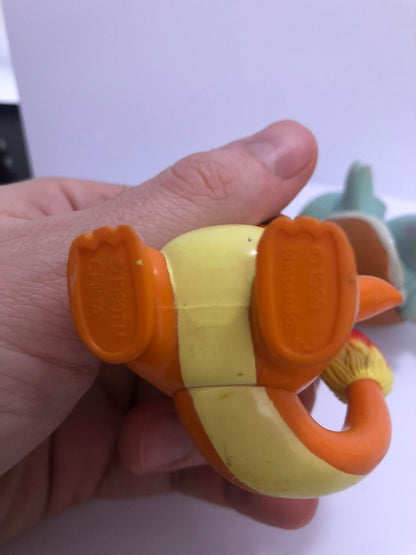 Pokemon Charmander e Squirtle Trendmasters 1999 Nintendo