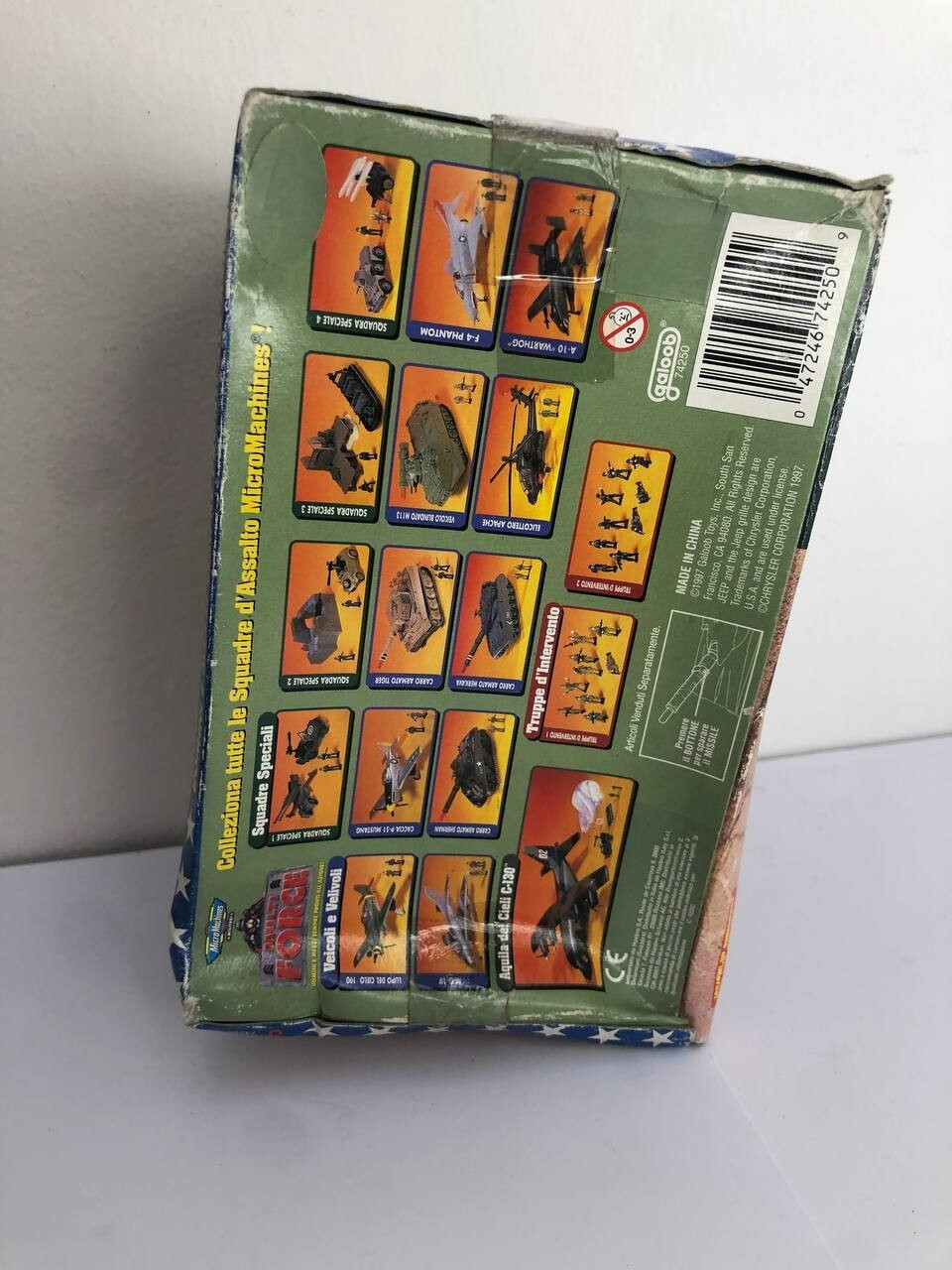 MICROMACHINES MILITARI MULTI FORCE Carrarmato Merkava 1997 by Galoob Hasbro