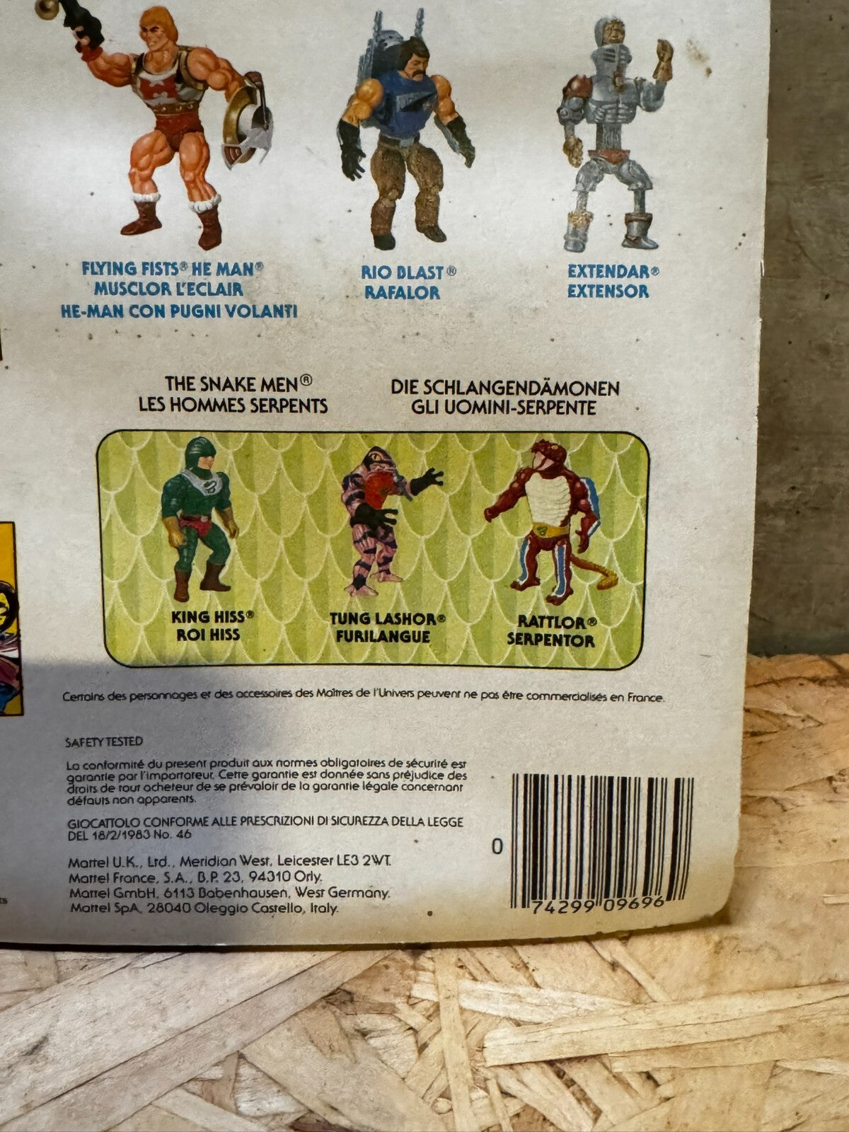 MOTU, Terror Claws Skeletor, Masters of the Universe, MOC, cardato, figura sigil