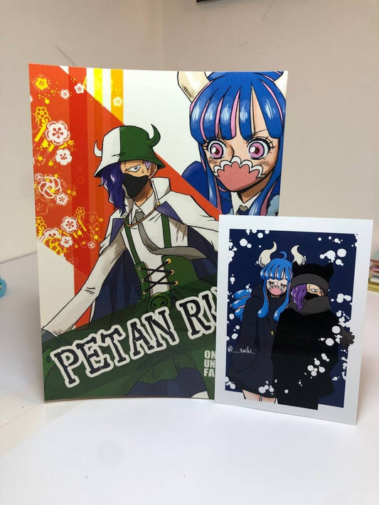 Manga Petan Run Onepiece Unoffical Fanbook Giapponese