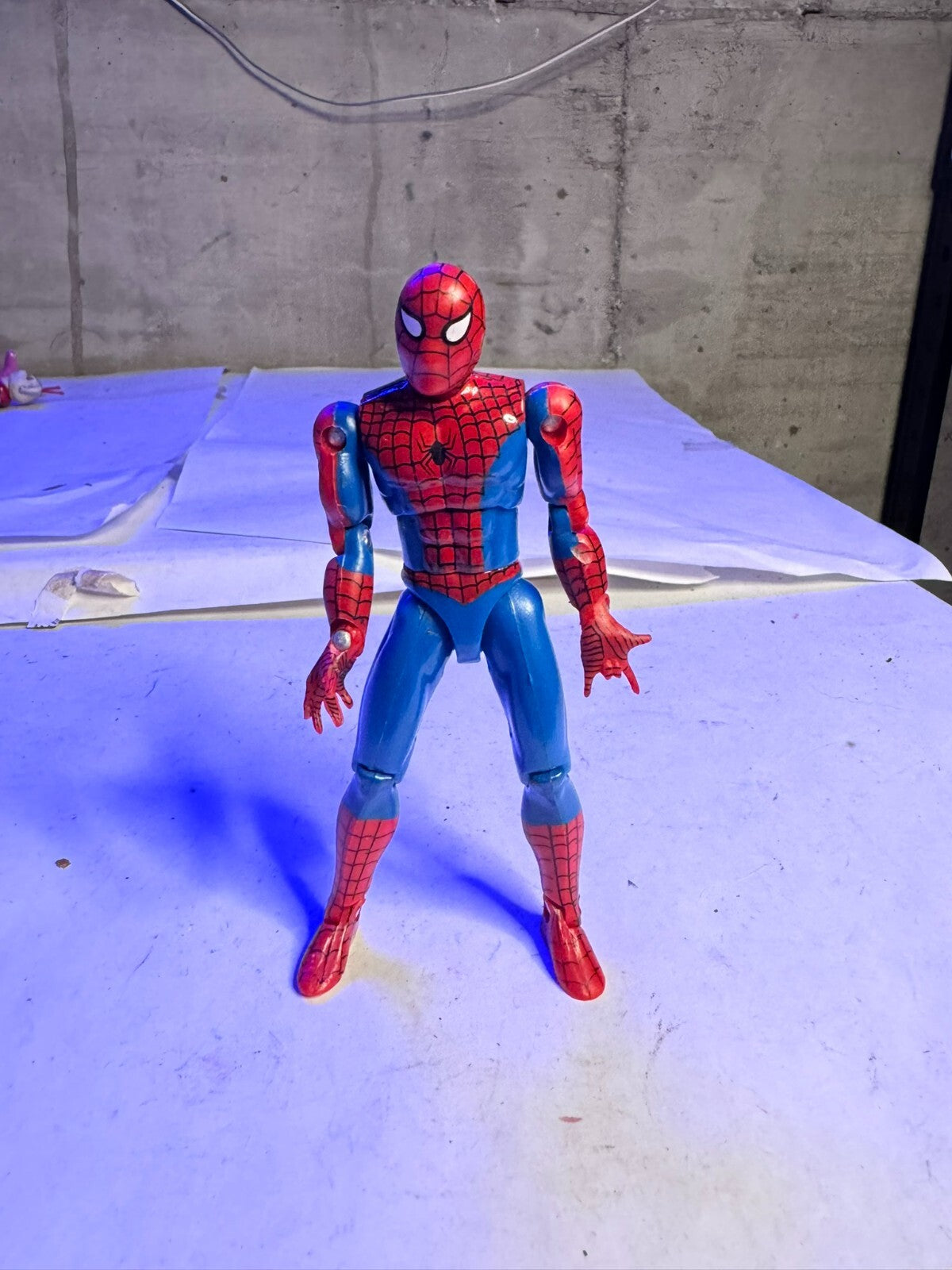 1992 Marvel Amazing Spider-Man Action Figure Super Heroes Series Toy Biz