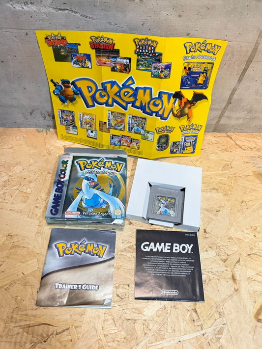 Pokemon Argento ITA Completo per Game Boy Color  ORIGINALE