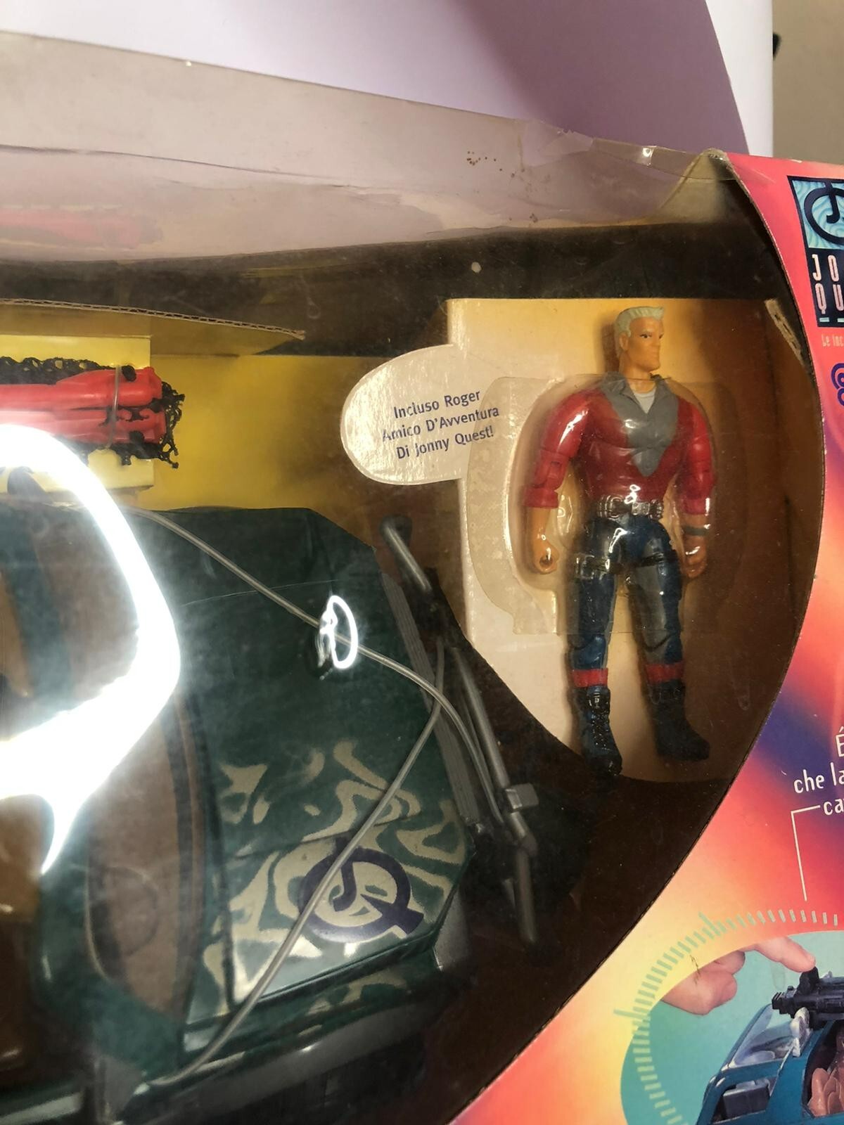 Galoob JONNY QUEST-Quest ROVER-VINTAGE ACTION personaggio/Vehicle-MISB