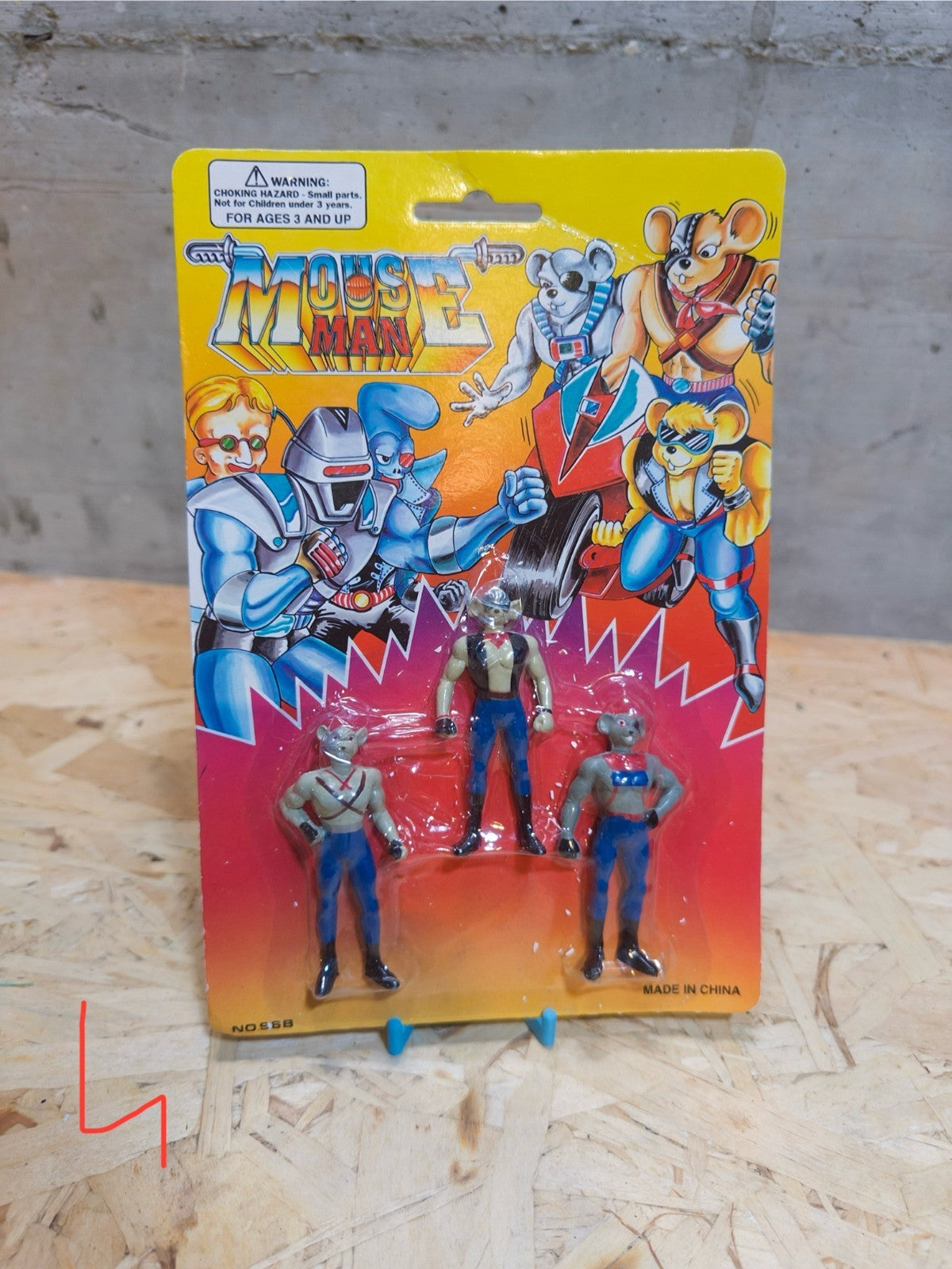 Bootleg Biker Mice Mouse man Figure