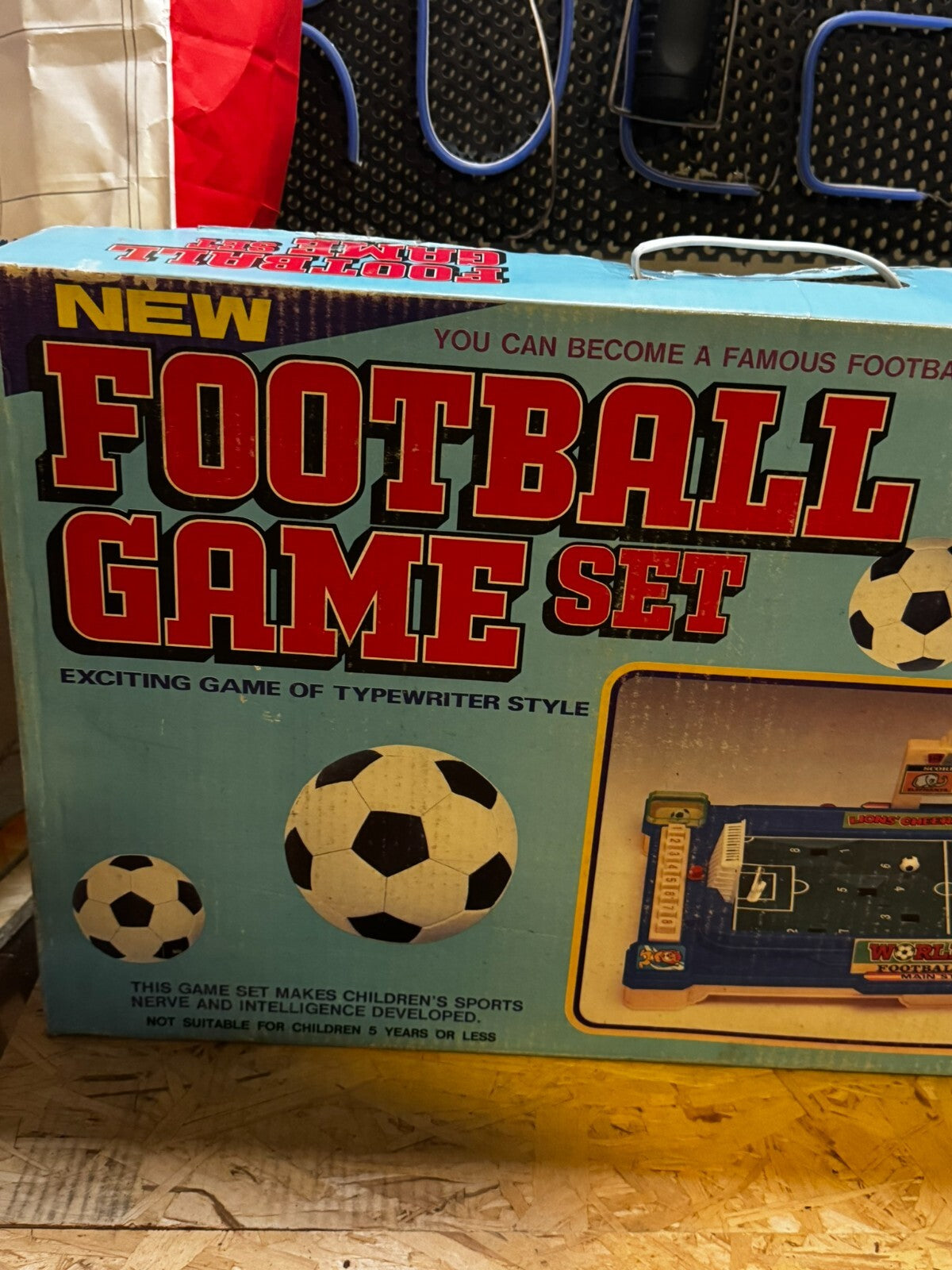 New football game set gioco da tavolo made korea