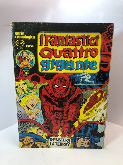 I fantastici quattro gigante ed. Corno lotto sette fumetti