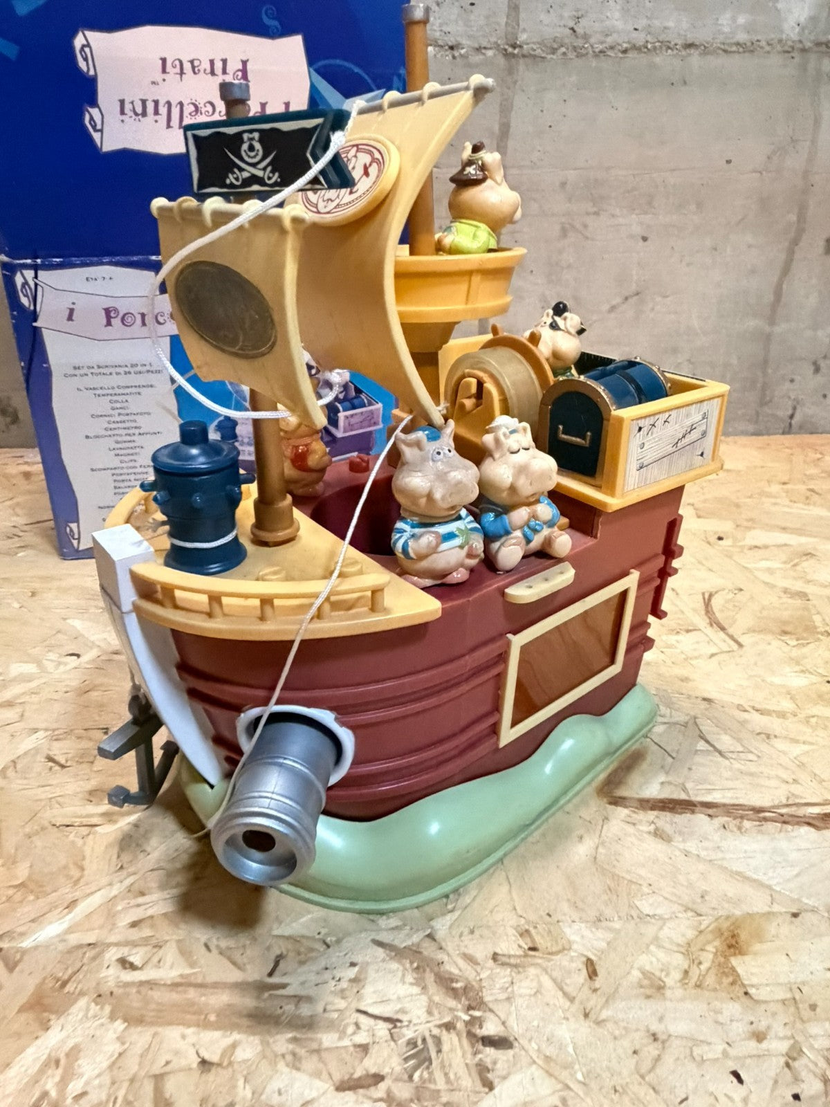 I porcellini pirata set da scrivania Incompleto