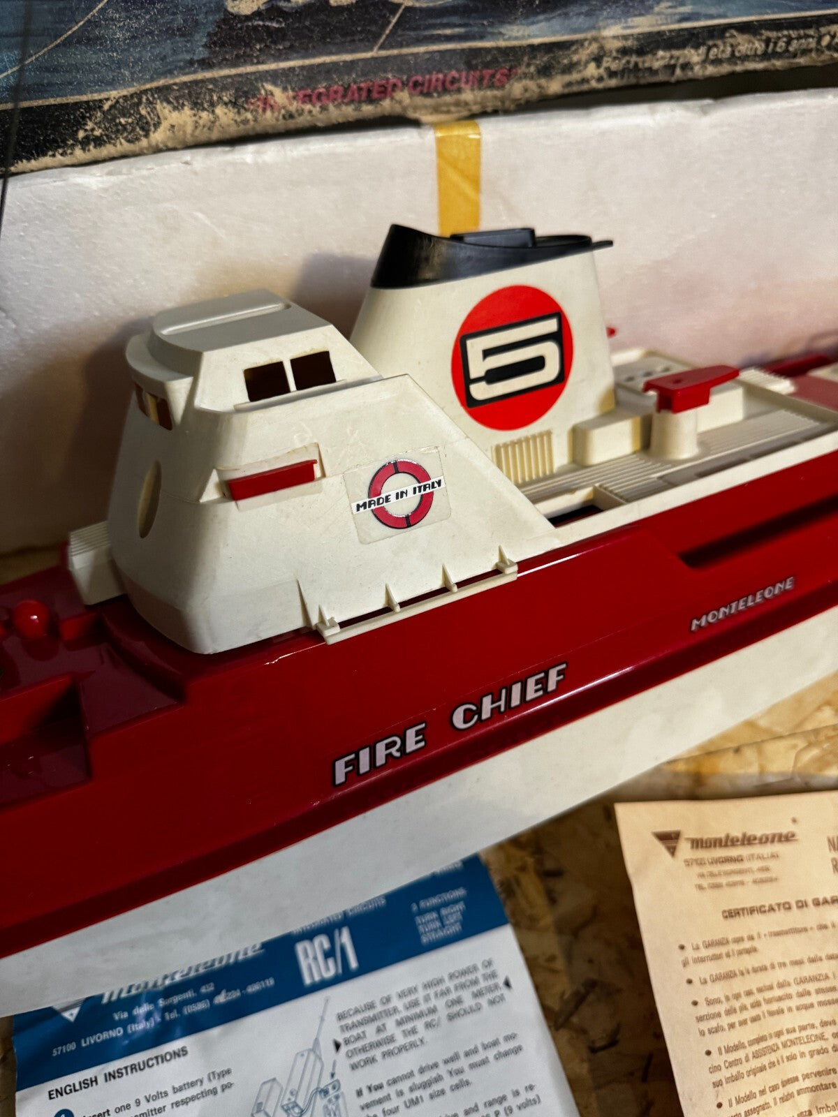 MONTELEONE FIRE CHIEF motoscafo non completo