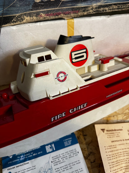MONTELEONE FIRE CHIEF motoscafo non completo