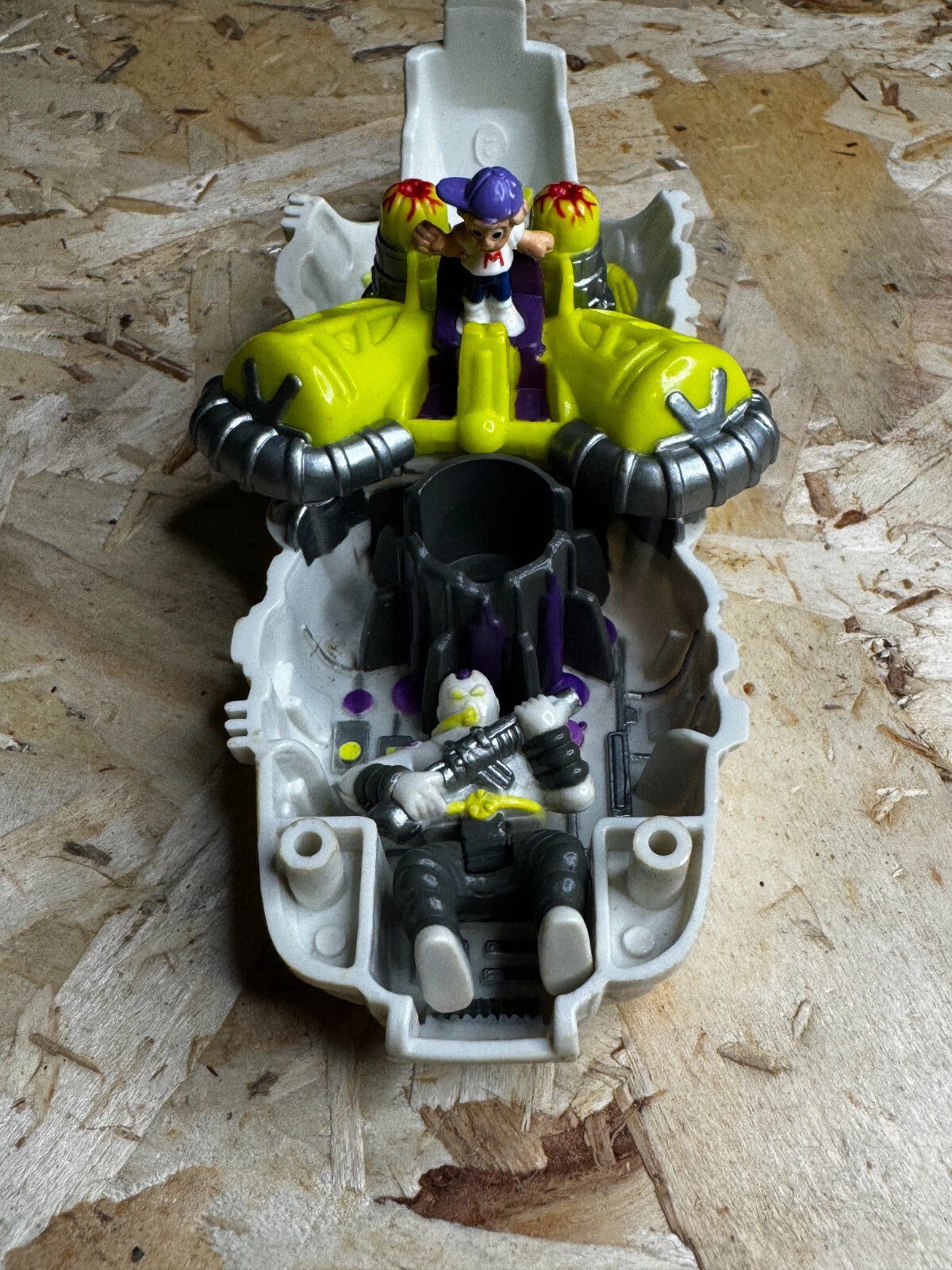 Mighty Max Horror Heads Nuke Ranger 1992 set vintage - completo