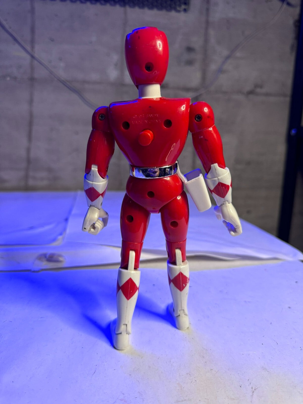 Bandai Mighty Morphin Red Power Ranger 8 Inch Action Figure 1994