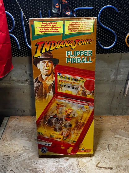 flipper pinball Indiana Jones Monneret con scatola Usato Ma Funzionante