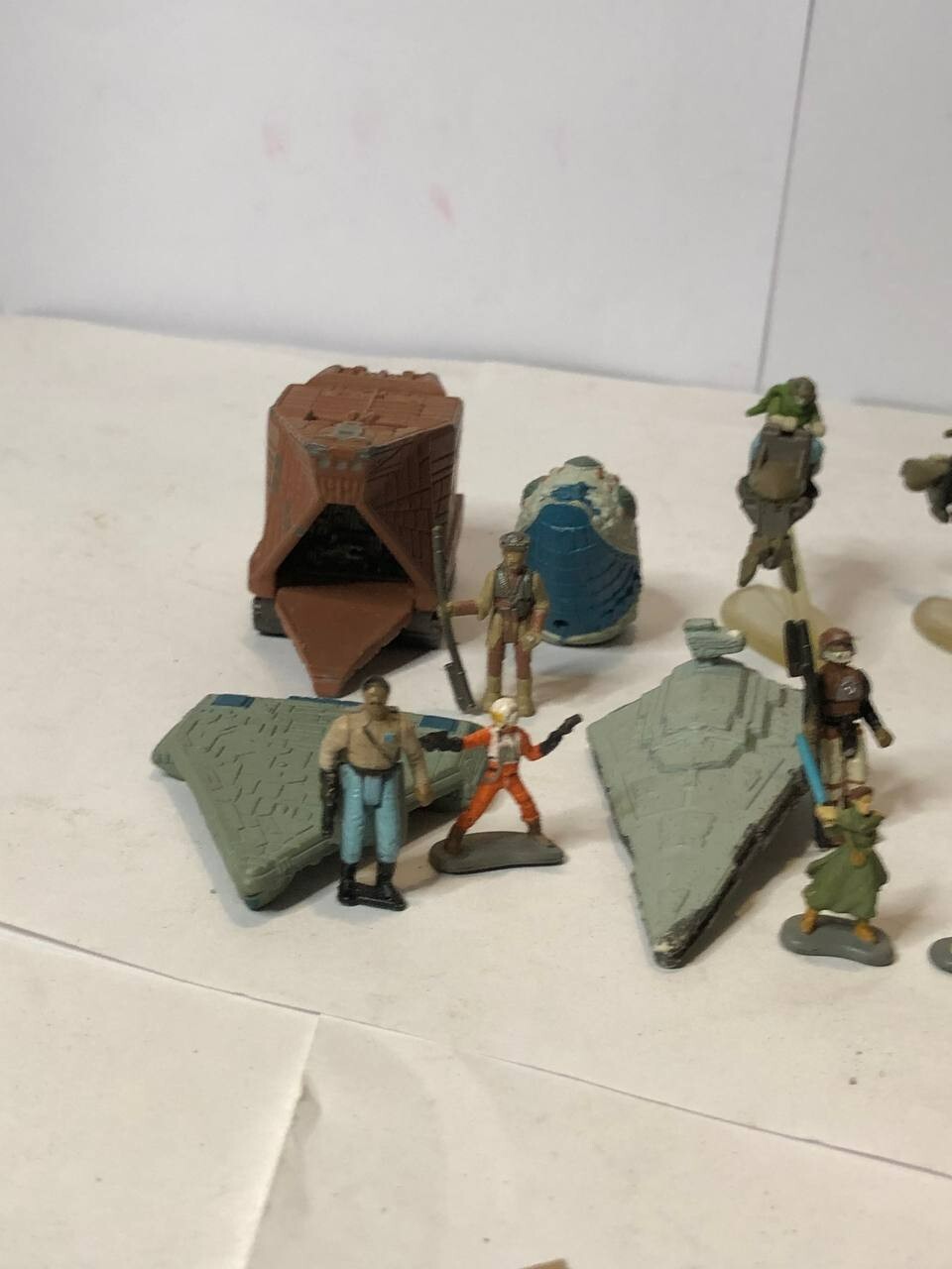 lotto star wars action figures vintage (micromachines )