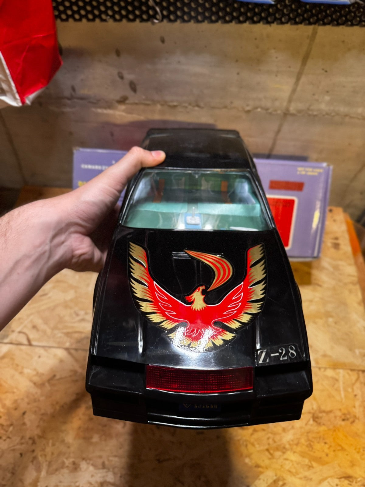 VINTAGE 1984 ABC TOYS CAMARO Z 28 Dark Raider Toy Car Pre Night Rider w Box Rare