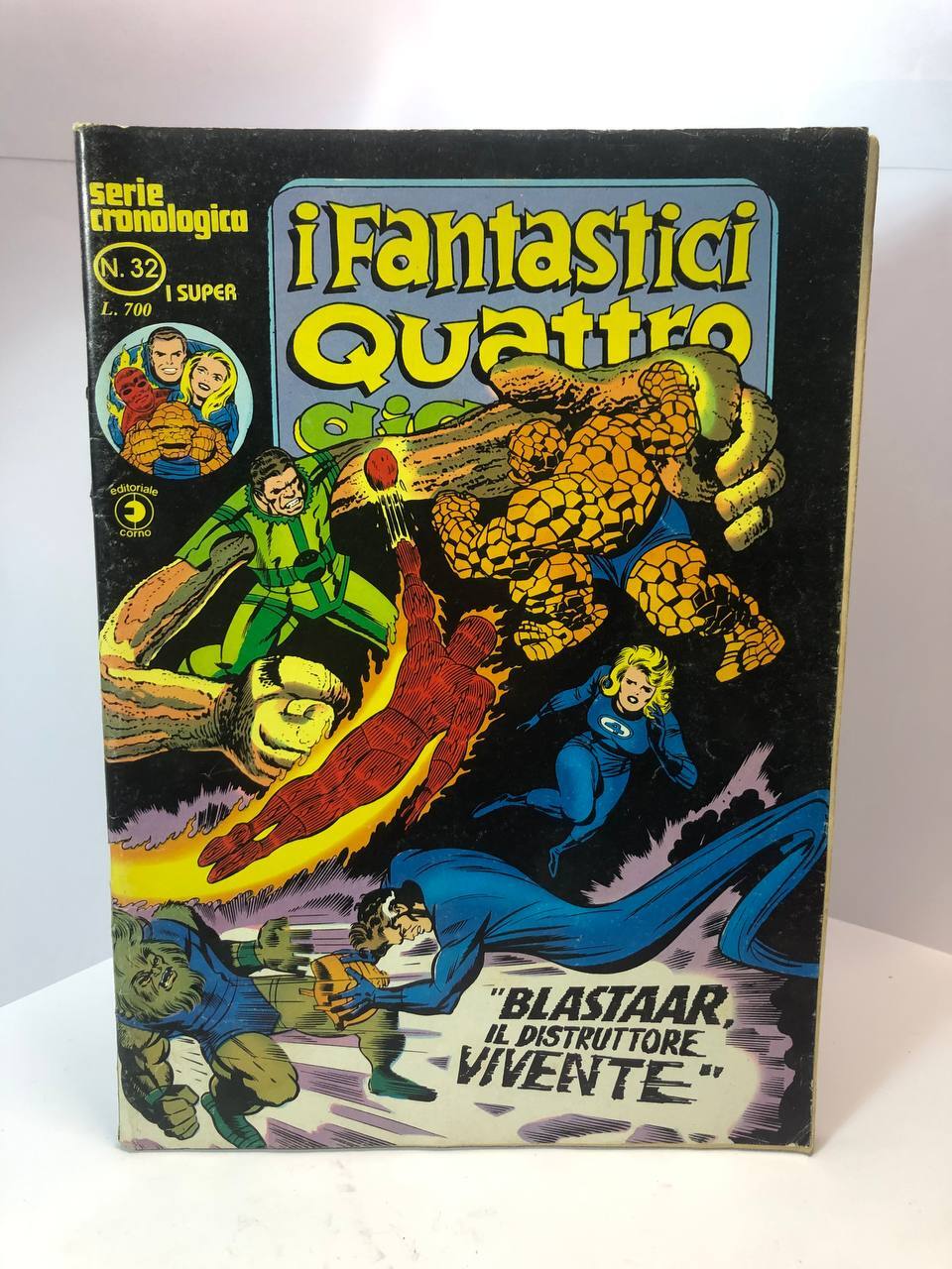 I fantastici quattro gigante ed. Corno lotto sette fumetti