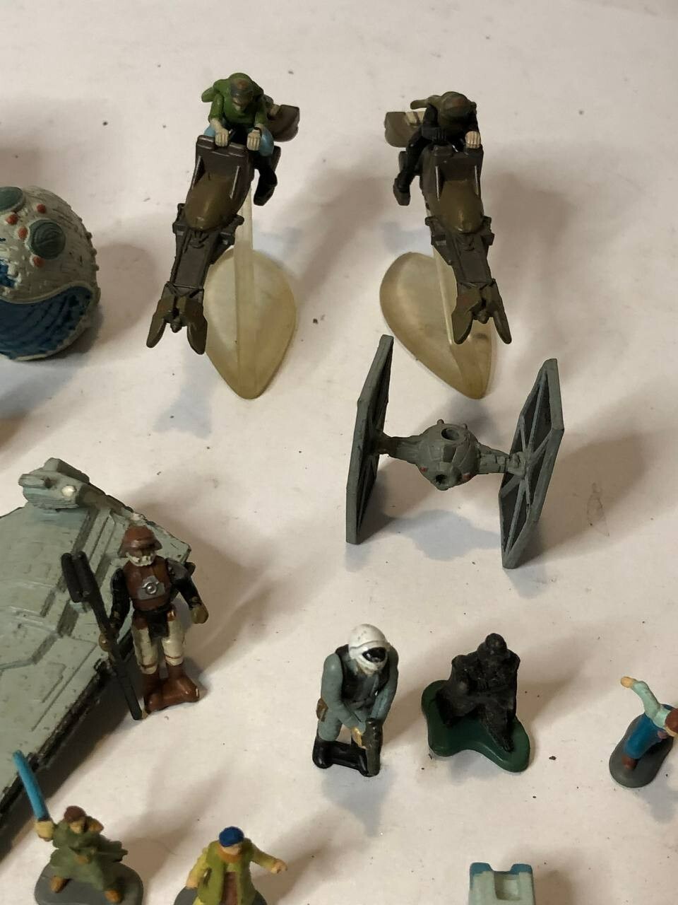 lotto star wars action figures vintage (micromachines )