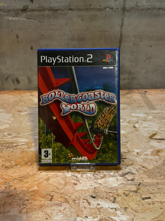 Ukv Pal Roller Coaster World Sony Playstation 2 Ps2 Multilingua