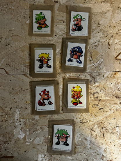 Lotto 7 figurine Tagga boys giochi preziosi