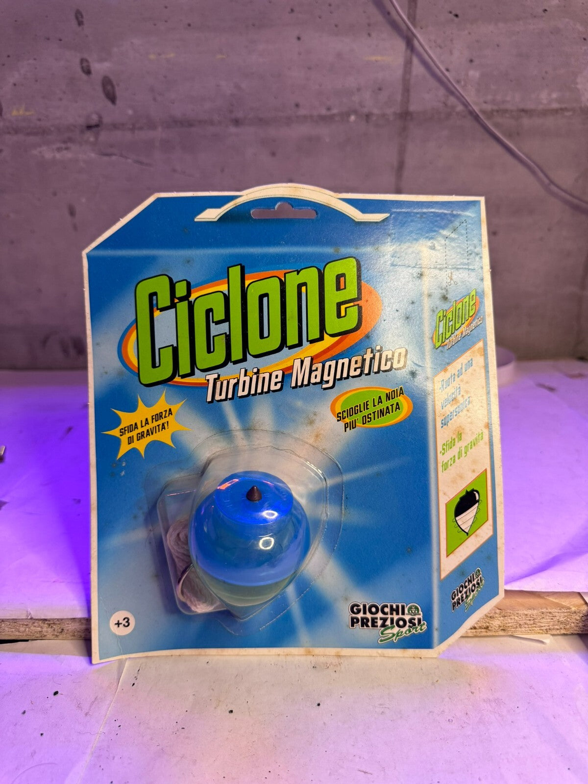Trottola Vintage Ciclone Turbine Magnetico Giochi Preziosi