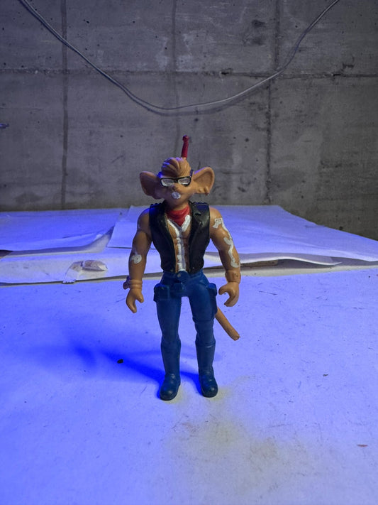 Modellino Biker Mice From Mars Mini Throttle Vintage anni '90 Galoob