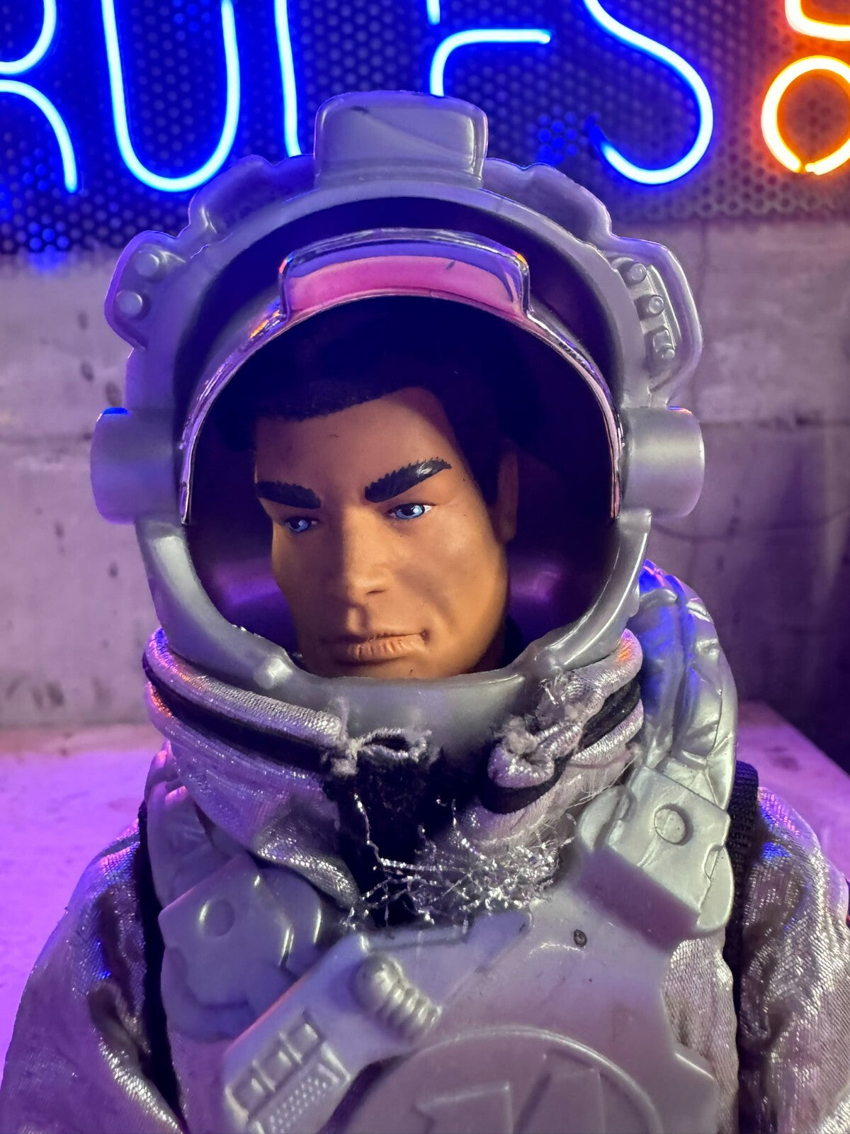 Vintage Action Man 1999 Mission 2000 Millennium space astronauta