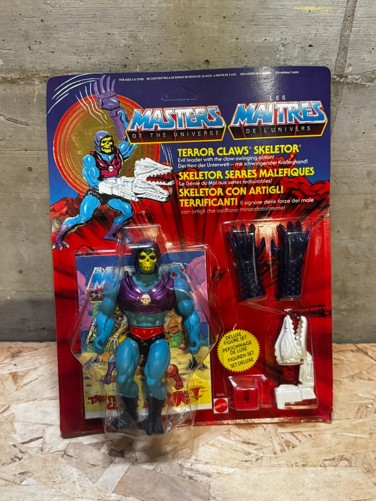 MOTU, Terror Claws Skeletor, Masters of the Universe, MOC, cardato, figura sigil