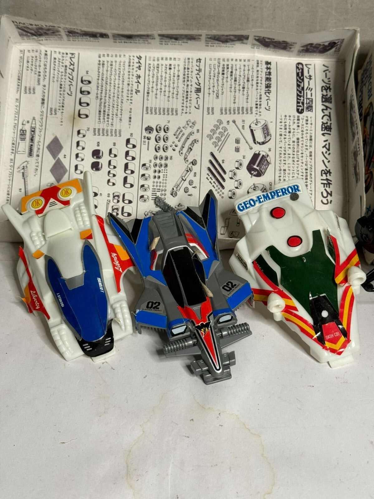 Xieda 1/32 Racer Mini serie 4WD n. 47  Emperor Geo + due carrozzerie