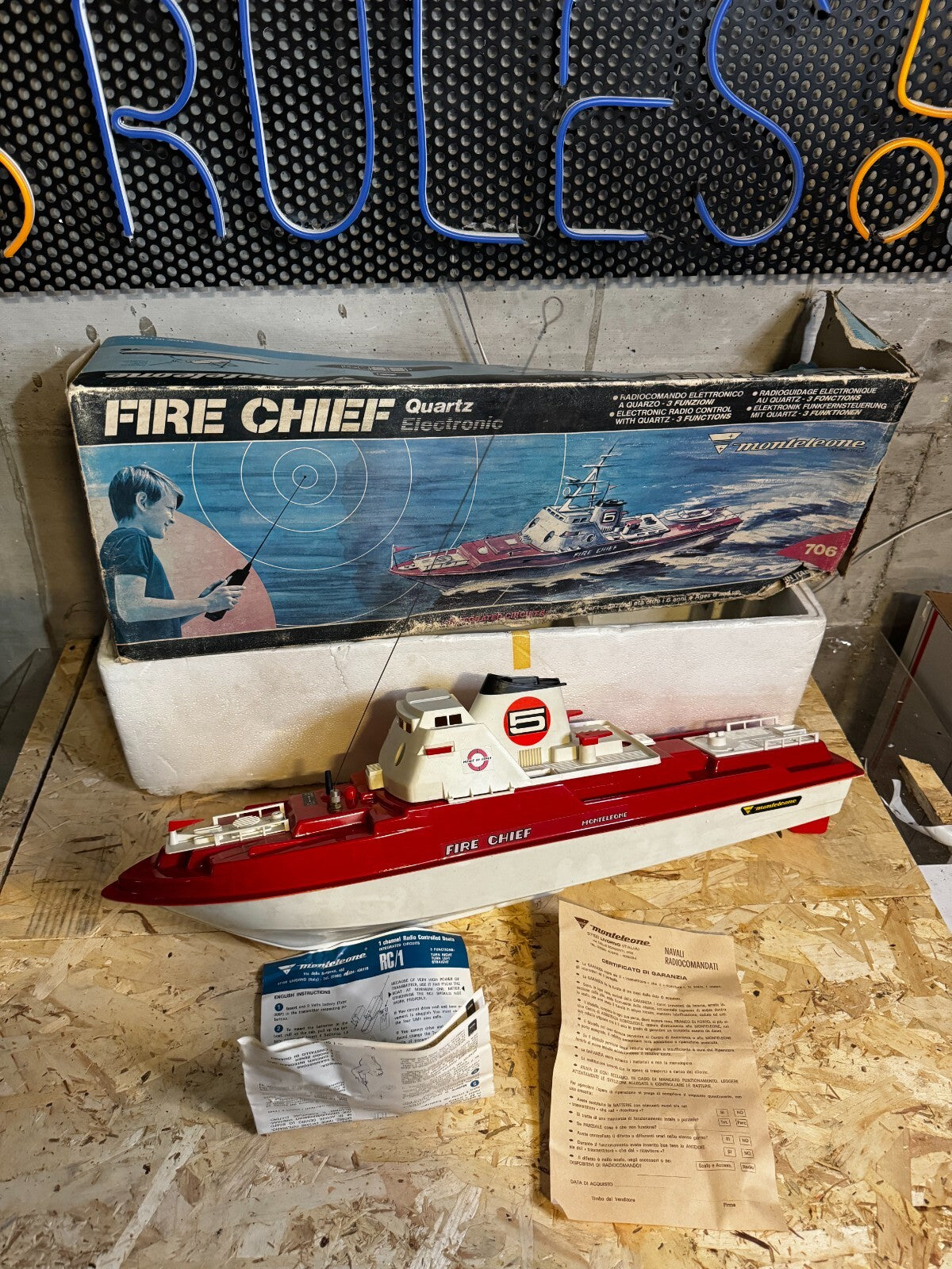 MONTELEONE FIRE CHIEF motoscafo non completo