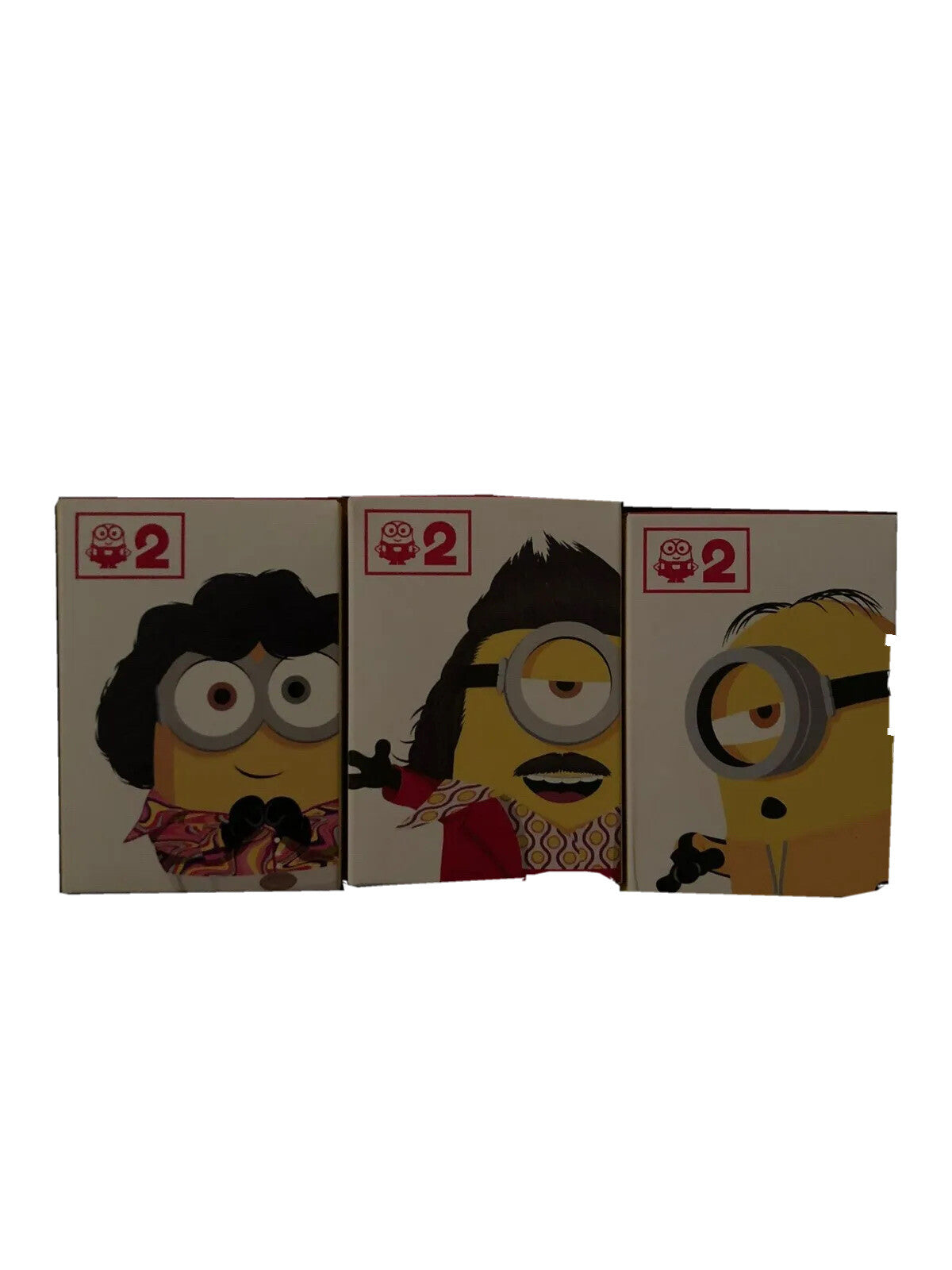 MC DONALD'S HAPPY MEAL giocattoli MINIONS 2021 Nuovo. 3 PERSONAGGI