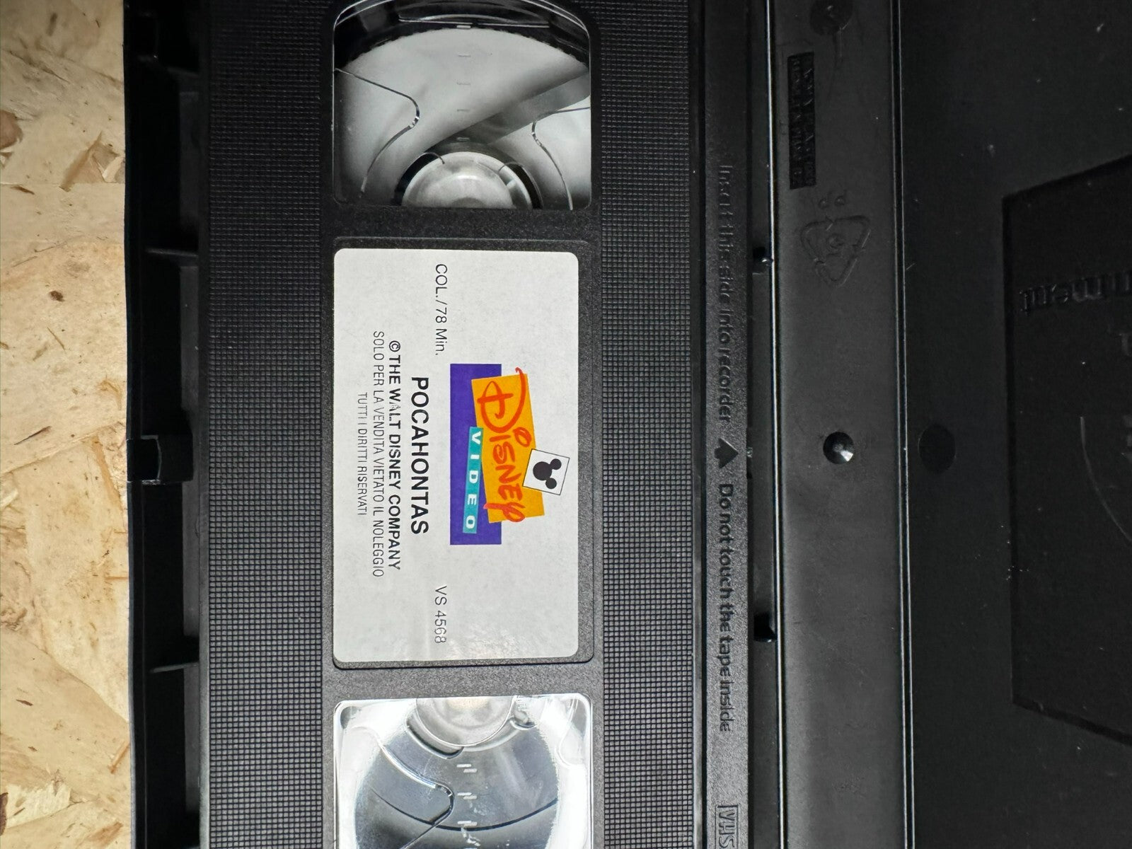 Pocahontas (1995) VHS ita