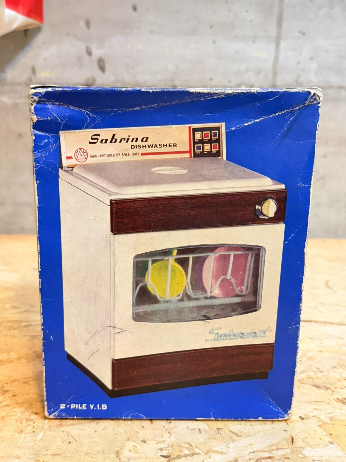LAVASTOVIGLIE - DISHWASHER GIOCATTOLO SABRINA - AMB MADE IN ITALY - FUNZIONANTE