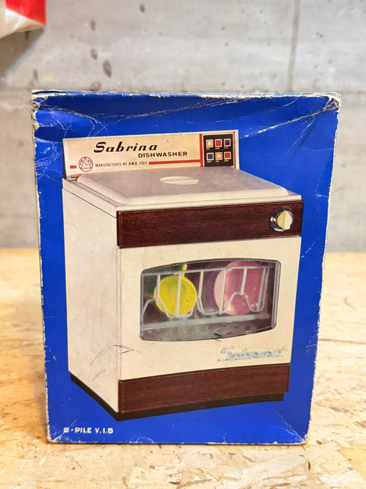 LAVASTOVIGLIE - DISHWASHER GIOCATTOLO SABRINA - AMB MADE IN ITALY - FUNZIONANTE
